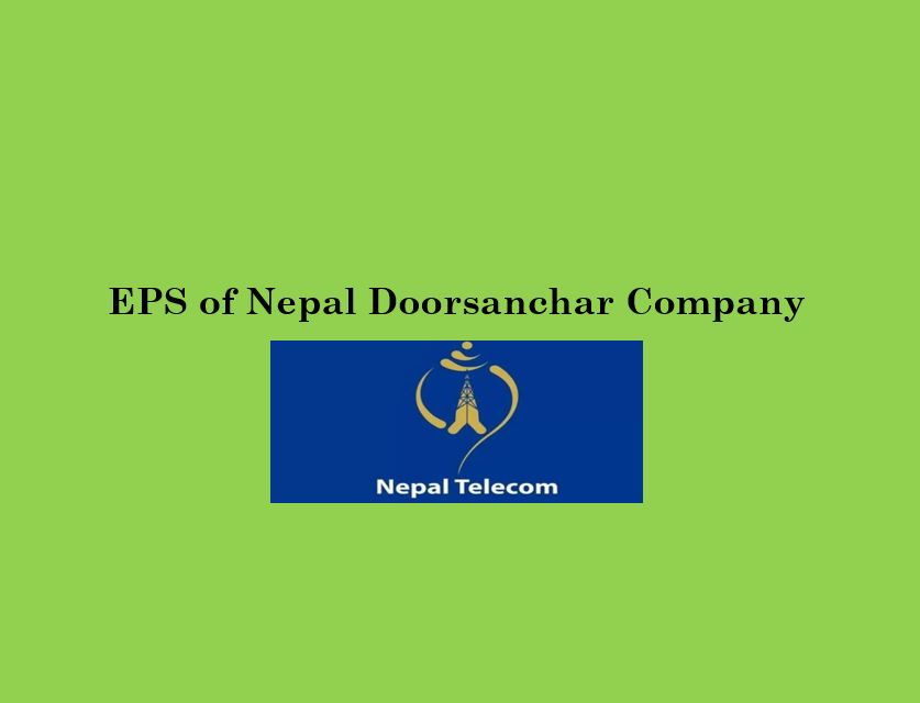 EPS of Nepal Doorsanchar Company (NTC)