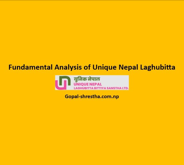 Fundamental Analysis of Unique Nepal Laghubitta