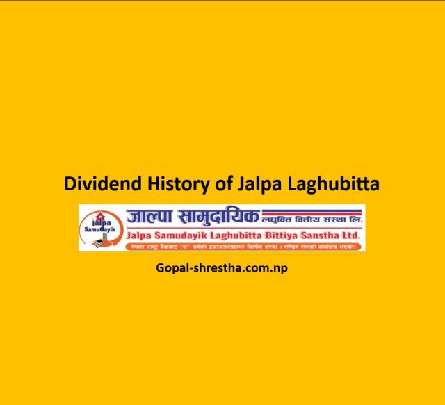 Dividend History of Jalpa Laghubitta