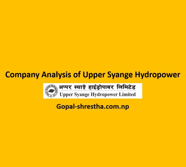 Upper Syange Hydropower Ltd (USHL)