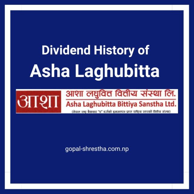 Dividend History of Asha Laghubitta (ALBSL)