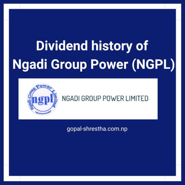 Dividend History of Ngadi Group Power (NGPL)