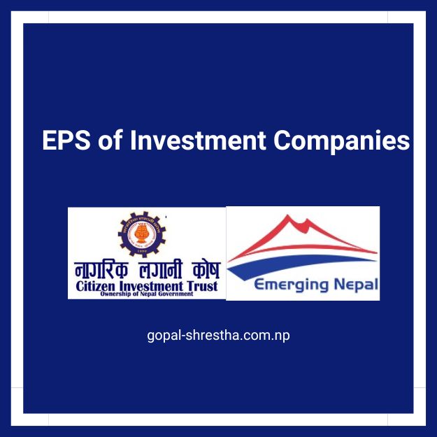 EPS of investment company in Nepal